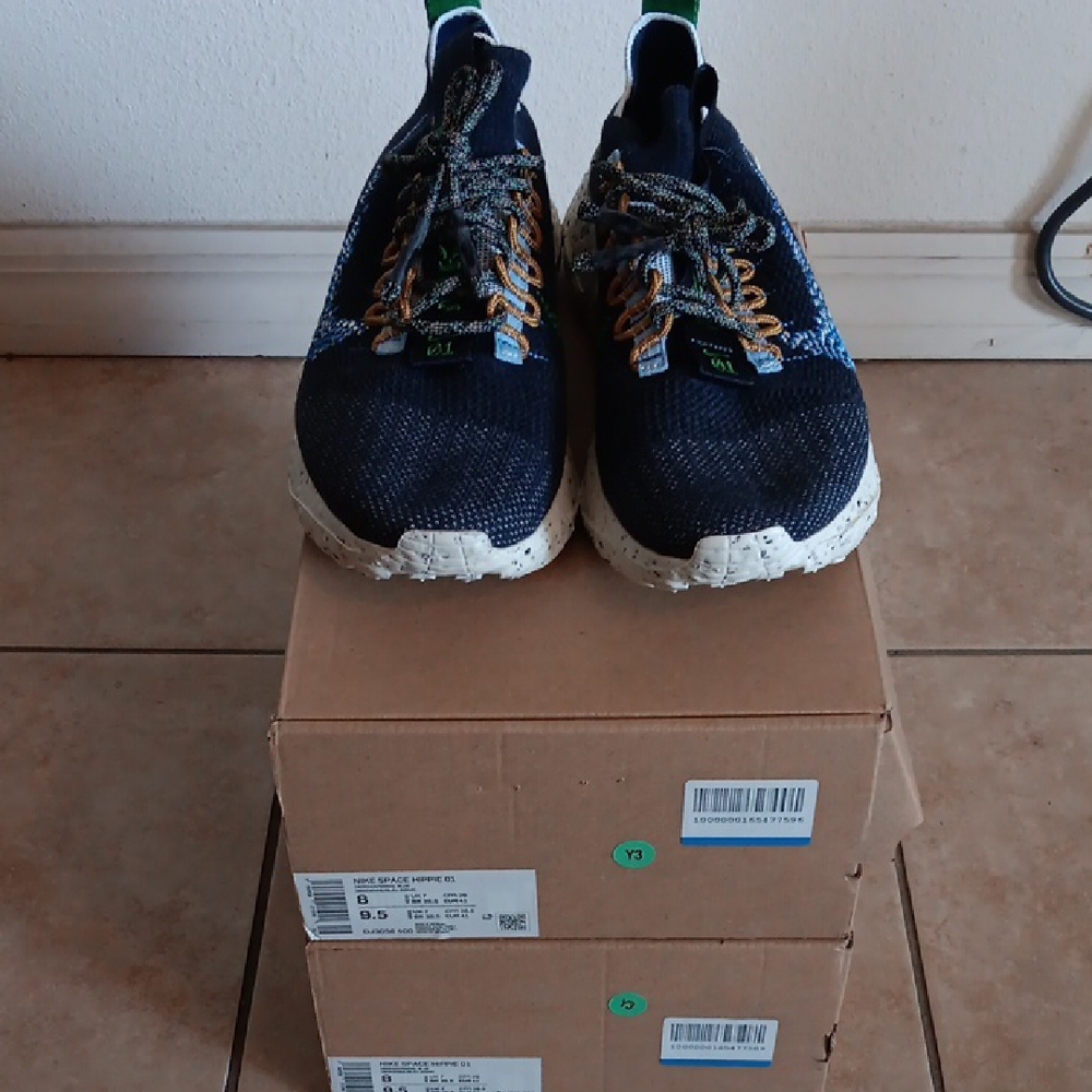 Kids Navy Blue Sneakers